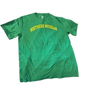 Alta Garcia men's size large green Northern Michigan t-shirt